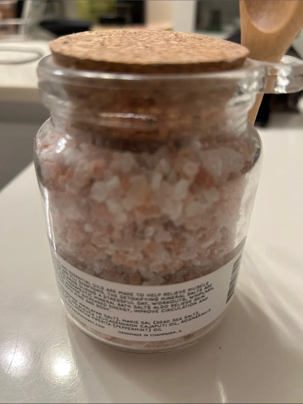 Wild Botanicals Recovery Bath Salts - Pink & White Himalayan Blend